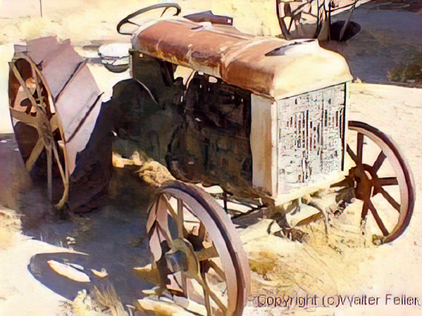 Horse drawn wagon